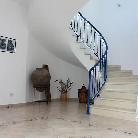 Blue On White Villa
