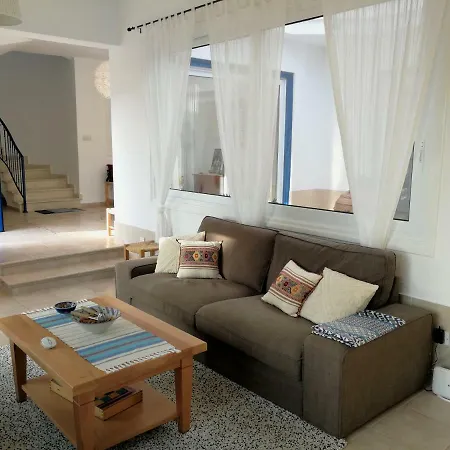 Blue On White Villa