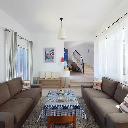 Blue On White Villa