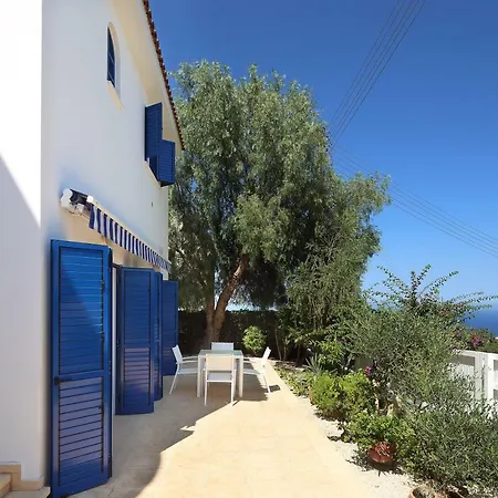 Blue On White Villa